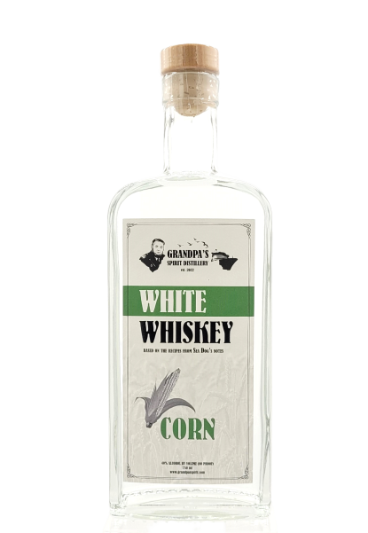 Grandpa's Spirit Distillery White Whiskey